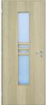 CanDo Beltéri ajtólap Cédrus Nida-2 üvegezéssel balos 210 cm x 90 cm (1009115)