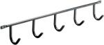  Hettich fogassor 5 x fém fekete 350 mm x 52 mm x 35 mm 1 db
