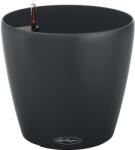 Lechuza Classico Eco virágcserép 28 cm átmérő sötétszürke