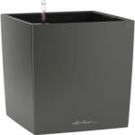 Lechuza Cube Premium virágtartó 40 cm x 40 cm antracit-metál
