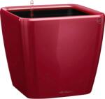 Lechuza Quadro Premium LS kaspó 43 cm x 43 cm x 40 cm skarlátvörös