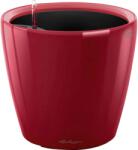 Lechuza Classico Premium LS kaspó 22 cm átmérő x 21 cm skarlátvörös magasfényű