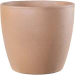 Deroma Egg Pot virágcserép 28, 5 cm x 25, 4 cm terrakotta-fehér