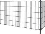  Kétrudas hálós kerítéspanel vastagság 6/5/6 antracit 183 x 251 cm (041026)