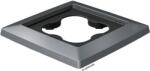 Lechuza Cubico 30 görgős alátét antracit metál 32 cm x 32 cm