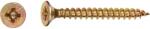 LUX-TOOLS LUX süllyesztettfejű univerzális csavar PZ-behajtás 4, 5 mm x 30 mm 200 db (470384)