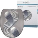 SCHÜTTE WC-ülőke duroplaszt jin-jang króm (82152)