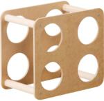  OBI borállvány fából 4 palackos (301332)