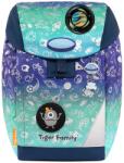 Tiger Family Ghiozdan neechipat Eggie, Tiger Family, motiv Space Things Go Green