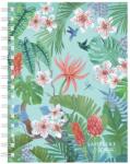 Herlitz Caiet matematica cu spirala, A5, Herlitz, Ladylike Jungle, 100 file