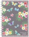 Herlitz Caiet matematica cu spirala, A5, Herlitz, Ladylike Butterflies, 100 file