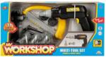 Zapp Toys Trusa de scule cu surubelnita electrica, Zapp Toys, 11 piese Set bricolaj copii