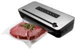 SilverCrest SVEB 160 C4 Wet & Soft inox nemesacél 160W prémium vákuumcsomagoló fóliahegesztő, pácolás funkcióval és fóliavágóval (SVEB_160_C3)