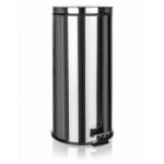 BANQUET Rozsdamentes szemetes pedálos 30 literes Twizz 48AA1178Dc Kifutó termék! (48AA1178Dc)