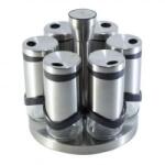  Berlinger Haus Fűszertartó szett tartóval 7 részes rozsdamentes+ üveg BH/1991 (BH/1991)