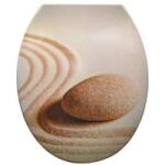  Duroplast WC ülőke bézs Kavics minta P-F (P-F)