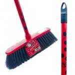  Partvis nyéllel műanyag piros Katicás minta SA333 (SA333)