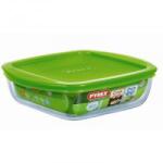 Pyrex Sütőtál műanyag tetővel 1 liter hőálló üveg Cook and Store 203133 (203133)
