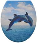 Duroplast WC ülőke Delfin minta P-A (P-A)