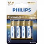 Philips Premium alkaline elem AA 4 db PH-PR-AA-B4 (PH-PR-AA-B4)