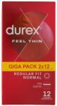 Durex Feel Thin óvszer - 2x12 db