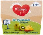 Milupa frutapura alma-ananász-kiwi 6 hónapos kortól 4*100g - 400 g