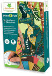 Flair Stick N Fun kit de realizare a imaginilor mozaic - Dinozauri CRE7044