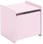 VIPACK Rózsaszín lakkozott gyerek éjjeliszekrény Vipack Kiddy 40 x 36 cm (KINA1213)