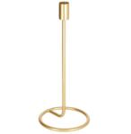 Kave Home Arany fém gyertyatartó Kave Home Babirye 30 cm (LF-AA6468R83)