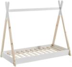 VIPACK Fehér fenyőágy Vipack Tipi 70x140 cm (TIBE7014)