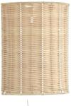 Kave Home Rattan fali lámpa Kave Home Kimjit 25 cm (LF-AB0060FN46)