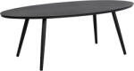 Bizzotto Fekete fém kerti dohányzóasztal Bizzotto Hely 119 x 58 cm (BI-0663521)