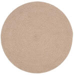 Kave Home Bézs szövet szőnyeg Kave Home Rodhe ⌀ 150 cm (LF-AA6239J12)