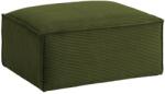 Kave Home Zöld bársony puff Kave Home Blok 90 x 70 cm (LF-S576LN19)