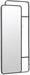 Kave Home Fekete fém állótükör Kave Home Rivka 160 x 70 cm (LF-YG0150R01)