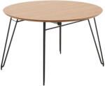 Kave Home Tölgy összecsukható étkezőasztal Kave Home Novac 120-200 x 120 cm (LF-CC0969M46)