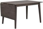 Rowico Home Sötétbarna tölgy összecsukható étkezőasztal ROWICO FILIPPA 120/165 x 80 cm (RO-113838)