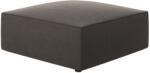 MICADONI Sötétszürke bársony lábtartó MICADONI Ruby 93 x 93 cm (MICPOUF44F1RUBY7)