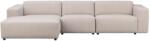 Rowico Bézs bouclé négyüléses sarokkanapé ROWICO WILLARD 312 cm, bal (RO-121337)