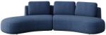Devichy Sötétkék szövet sarokkanapé Devichy Bonnie 314 cm, bal (DEVICHY-BONNIE-151A-4L)