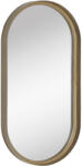Kave Home Arany fém függő tükör Kave Home Tiare 31 x 61, 5 cm (LF-AA7894R83)