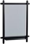 Rowico Home Fekete tölgy fali tükör ROWICO MILFORD 74 x 52 cm (RO-119543)