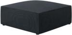 MICADONI Fekete kordbársony lábzsámoly MICADONI Ruby 93 x 93 cm (MIC_POUF_100_F1_RUBY8)