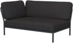 HOUE Sötétszürke szövet sarokmodul HOUE Level 140 x 95 cm, bal (12202-5751)