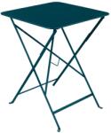 Fermob Kék fém összecsukható asztal Fermob Bisztró 57 x 57 cm (FB-6042-21)