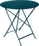 Fermob Kék fém összecsukható asztal Fermob Bistro Ø 77 cm (FB-0233-21)
