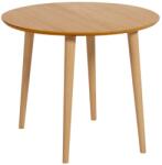 Kave Home Tölgy összecsukható étkezőasztal Kave Home Oqui 90-170 x 90 cm (LF-T0300005MM40)
