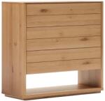 Kave Home Tölgy komód Kave Home Alguema 100 x 40 cm fiókokkal (LF-M0400010MM40)