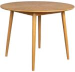 White Label Living Tölgy étkezőasztal WLL FABIO 120 cm (2100130)