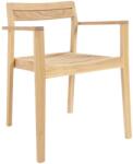 Kave Home Teak kerti szék Kave Home Victoire (LF-CC6125M47)